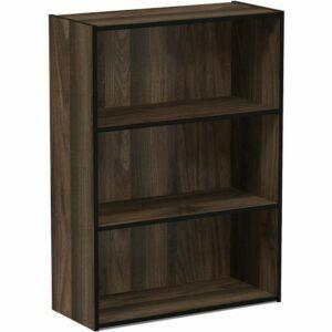 A melhor opção de estantes: Furinno Pasir 3-Tier Open Shelf Bookcase