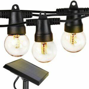 A legjobb szabadtéri húrlámpák: Brightech Ambience Pro - Vízálló napelemes LED -lámpák