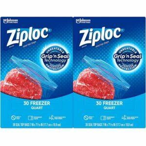 საყინულე ჩანთების საუკეთესო ვარიანტები: Ziploc საყინულე ჩანთები ახალი Grip ‘n Seal ტექნოლოგიით
