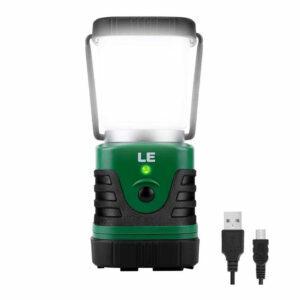 La mejor opción de linterna LED: LE LED Camping Lantern Recargable, 1000LM