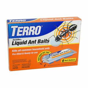 Geriausias skruzdžių žudiko variantas: „Terro T300“ skystų skruzdėlių masalo stotys