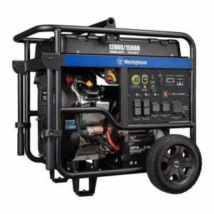 Las mejores opciones de generadores domésticos: Generador portátil Westinghouse WGen12000 Ultra Duty