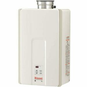 Meilleures options de chauffe-eau sans réservoir au propane: chauffe-eau intérieur sans réservoir Rinnai