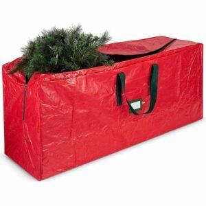सर्वश्रेष्ठ क्रिसमस ट्री बैग विकल्प: ज़ोबर लार्ज क्रिसमस ट्री स्टोरेज बैग