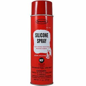 Bedste muligheder for silikonspray: Sprayway SW946 silikonspray- og frigivelsesmiddel