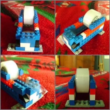 लेगो का पुनरुत्पादन - टेप डिस्पेंसर