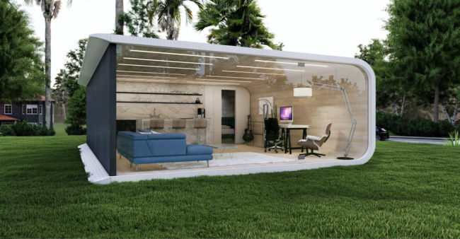 Najnovejše v 3D-natisnjenih domovih uporablja reciklirano plastiko namesto betona