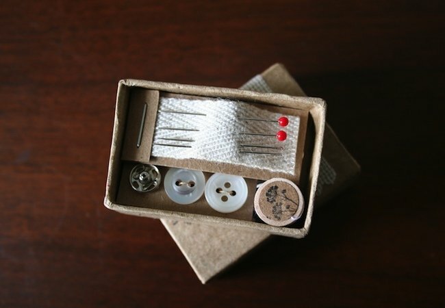 Artesanato Matchbox - Kit de Costura