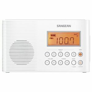 Най -добрият AM радио вариант: Sangean Portable AM_FM_Weather Alert Водоустойчиво радио