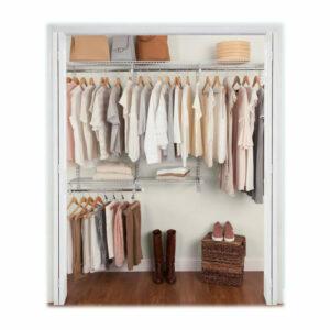 Det bästa alternativet för garderobssystem: Rubbermaid Configurations Custom Metal Closet System