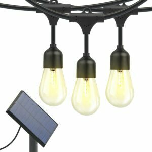 საუკეთესო გარე მზის განათების ვარიანტი: Brighttech Ambience Pro Solar Hanging String Lights