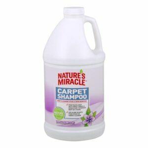 A melhor opção de xampu para carpetes: Shampoo para carpetes de limpeza profunda da Nature’s Miracle