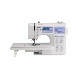 A melhor opção de máquina de costura para iniciantes: máquina de costura e quilting Brother HC1850