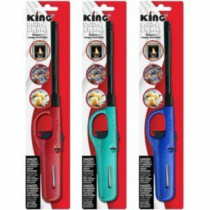 As melhores opções de acendedor de velas: 3 Pack King BKOU172 Multi Utility Lighter