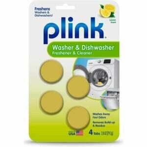 ตัวเลือกน้ำยาล้างจานที่ดีที่สุด: Plink Washer and Dishwasher Freshener and Cleaner