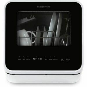 A melhor opção de máquina de lavar louça Black Friday: Farberware Complete Portable Countertop Dishwasher