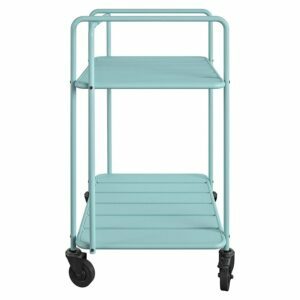 La meilleure option de chariots de bar extérieurs: Novogratz Penelope IndoorOutdoor Cart
