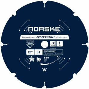 라미네이트 바닥재 옵션 절단을 위한 최고의 톱날: Norske Tools NCSBP284 12" 8 톱니 다결정