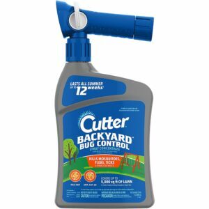 A melhor opção de repelente de mosquitos para pátios: Cutter Backyard Bug Control Spray Concentrate