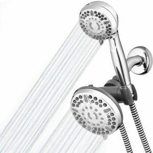 最高のシャワーヘッドオプション：Waterpik高圧シャワーヘッド2-in-1デュアルシステム