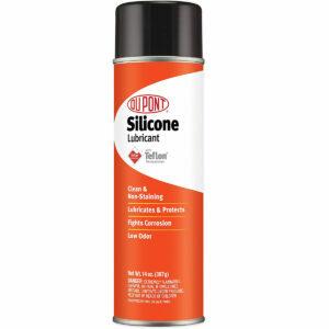 Bedste muligheder for silikonspray: DuPont Teflon silikonsmøremiddel