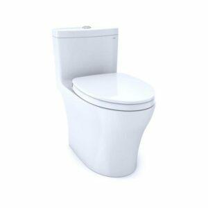 Den bedste dobbeltskylt toilet mulighed: TOTO Aquia IV 1-delt dobbelt skyl toilet