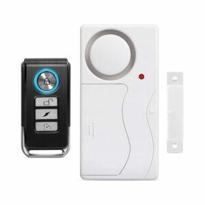 A melhor opção de alarme de porta e janela: Wsdcam Door Alarm Controle remoto antifurto sem fio