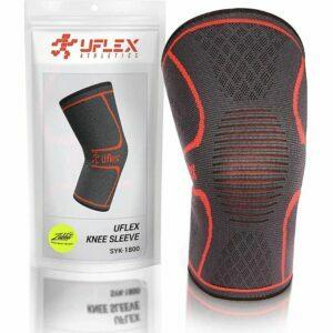 最高の膝スリーブオプション：UFlexAthletics膝圧縮スリーブ