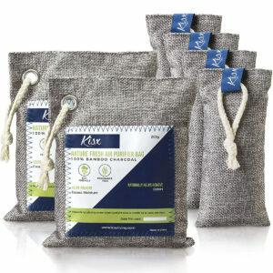 Les meilleures options de sacs pour purificateur d'air au charbon de bambou: Sacs pour purificateur d'air frais Nature