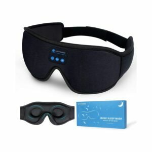 ตัวเลือกหูฟังนอนหลับที่ดีที่สุด: Lightimetunnel Sleep Headphones Bluetooth 3D Eye Mask