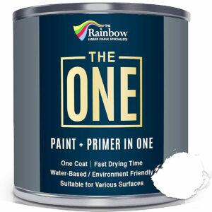 Las mejores opciones de pintura para cercas: The ONE Paint - Blanco - 1 litro