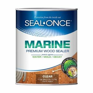 Det beste alternativet for dekkforsegler: Seal-Once Marine Premium Wood Sealer