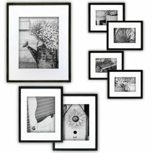 Melhores opções de porta-retratos: Gallery Perfect Gallery Wall Kit Photo