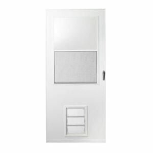 Найкращий варіант грозових дверей: вінілова самозберігаюча вітряна дверцята для домашніх тварин із серії EMCO K900