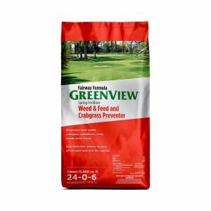 A melhor opção de erva daninha e ração: GreenView Fairway Formula
