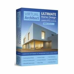 ตัวเลือกซอฟต์แวร์ออกแบบบ้านที่ดีที่สุด: Virtual Architect Ultimate Home Design