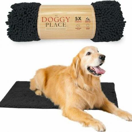 La mejor opción de tapetes para puertas para perros: tapete de microfibra para perros My Doggy Place