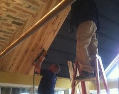 تركيب سقف خشبي - كامل