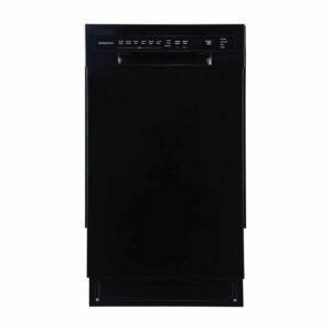 As melhores máquinas de lavar louça abaixo de $ 500: EdgeStar BIDW1802BL 18 " Wide Dishwasher