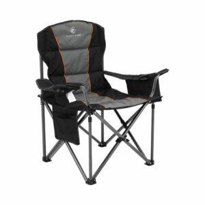 أفضل خيار كرسي قابل للطي: إطار فولاذي قابل للطي للتخييم ALPHA CAMP