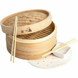 En İyi Bambu Buharlı Pişirici Seçenekleri: Prime Home Direct 10 inç Bambu Buharlı Pişirici Sepeti