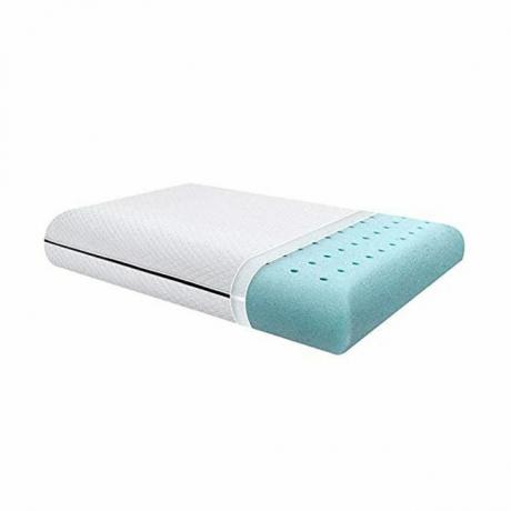 Лучшие варианты охлаждающих подушек: ZAMAT Premium Gel Memory Foam Pillow 