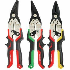 Лучший вариант ножниц для олова: ножницы для авиации CRAFTSMAN, набор из 3 предметов
