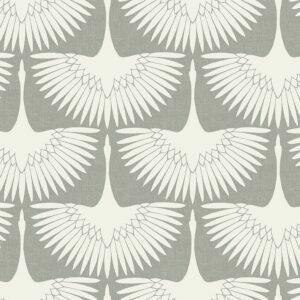 Den bedste Peel And Stick Wallpaper Option: Tempaper Feather Flock Wallpaper