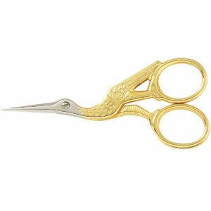 Melhores opções de tesouras de tecido: Gingher 01-005280 Stork Embroidery Scissors