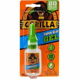 La mejor opción de pegamentos para cartón: Gorilla Super Glue Gel