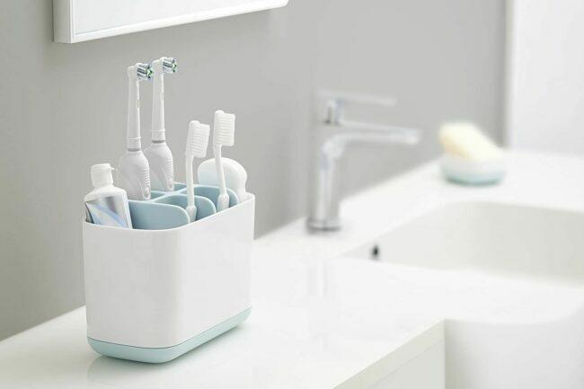 A melhor opção de suporte para escova de dentes