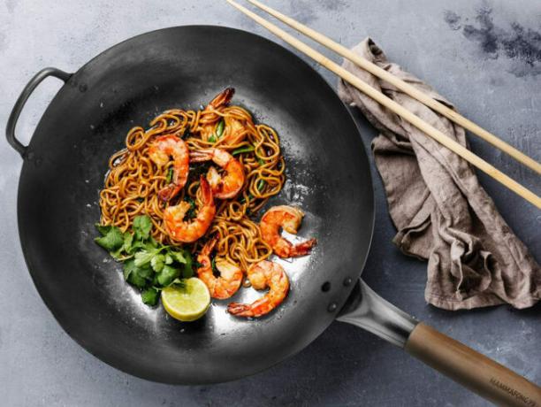 Las mejores opciones de wok de acero al carbono