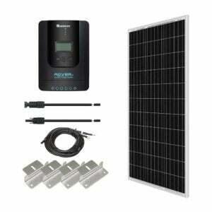 A melhor opção de painéis solares: Renogy 100 Watt 12 Volt Solar Starter Kit
