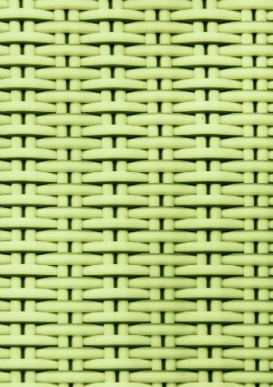 Як пофарбувати плетені меблі - зелене плетіння
